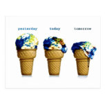 Yesterday Today Tomorrow Postcards