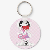 yesterday's girl keychains