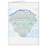 Yesterday's Saint Greeting Card