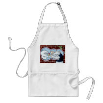 Yeti and his Logo Aprons