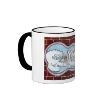Yeti and his Logo Mug