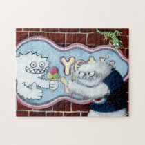Yeti and his Logo Jigsaw Puzzle