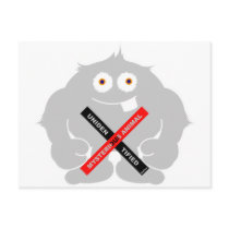 Yeti postcards