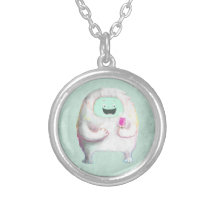 Yetis are Cool Necklace