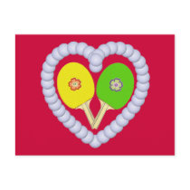 YG Ping Pong Flower Heart
