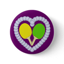 YG Ping Pong Paddle Heart