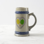 YG Ping Pong Paddle Heart Mug
