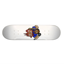 YiA logo SK8 Skate Board Deck