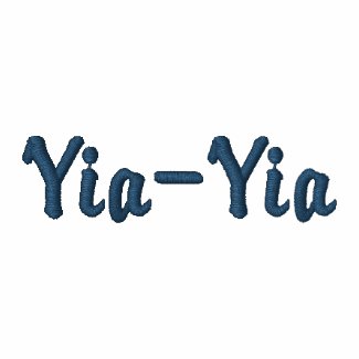 Yia-Yia Shirt embroideredshirt