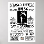 Yiddish Anti-  Play 1939 WPA Poster