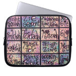 Yiddish Positive Phrases Electronic Bag laptop sleeves