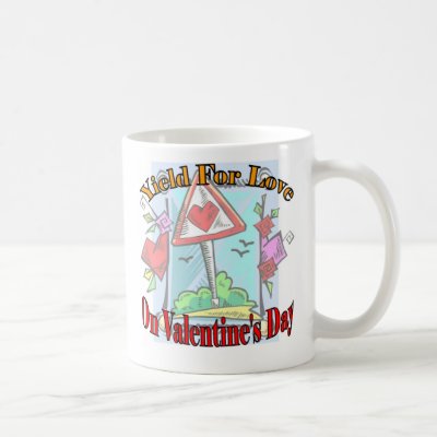 Yield for Love 3 Mug by MarkoMarko