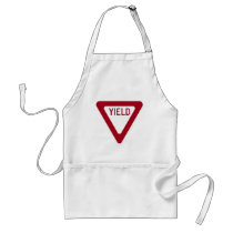 Yield Sign Apron