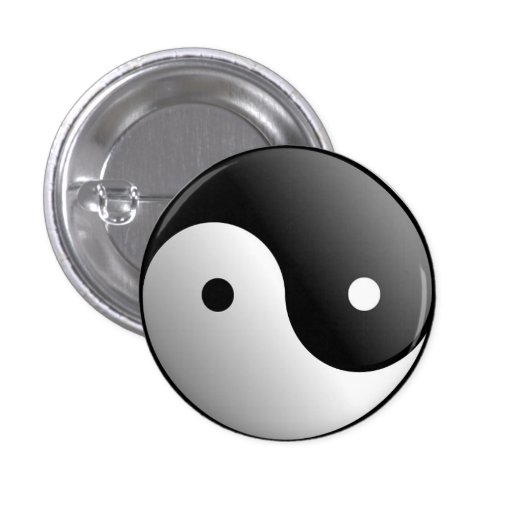 Yin and Yan Button