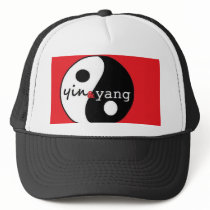 yin and yang - Customized hats