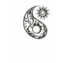 Yin and Yang Edged Tee t-shirts by sunkist0088 Yin and Yang Edged Tee t-shirts