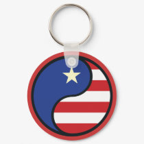 Yin and Yang keychains