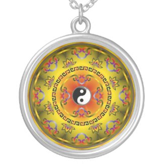 Yin and 

Yang Mandala Pendant