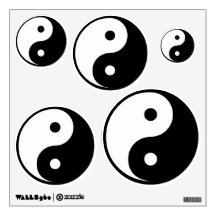 Yin and Yang Symbol Wall Graphics