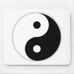 Yin and Yang Taoism Mousepad