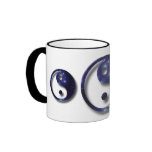 Yin and Yang Universe Symbol mugs