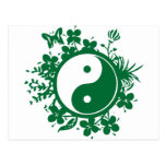 Yin floral Yang Postales