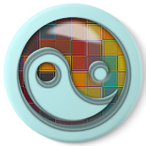 Yin & Yan buttons by REDINARD Yin & Yan buttons