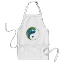 Yin Yang Abstact 1 Apron