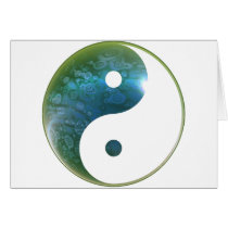 Yin Yang Abstact 1 Cards