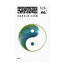 Yin Yang Abstact 1 Postage Stamps