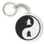 Yin Yang Aikido Keychains