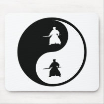 Yin Yang Aikido Mouse Pads
