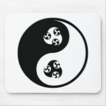 Yin Yang Anime Mouse Pad