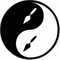 Yin Yang Archaeology photo sculptures