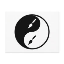 Yin Yang Archaeology Post Cards