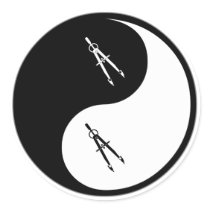 Yin Yang Architecture stickers