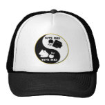 YIN YANG - Argument Logo (BLACK / WHITE CAP) Mesh Hat