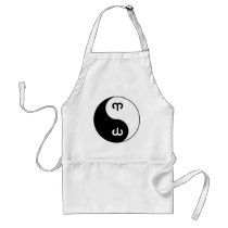 Yin Yang Aries Apron