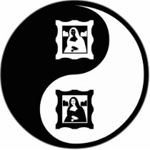 Yin Yang Art History photo sculptures
