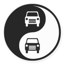 Yin Yang Auto Body stickers by whatitis Yin Yang Auto Body stickers