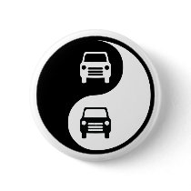 Yin Yang Auto Glass buttons