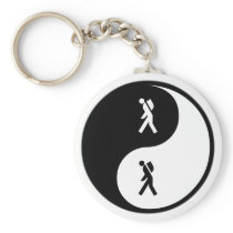 Yin Yang Backpacking Keychains