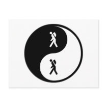 Yin Yang Backpacking postcards