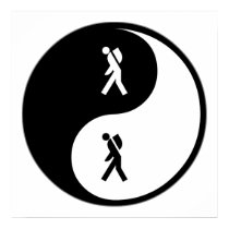 Yin Yang Backpacking posters