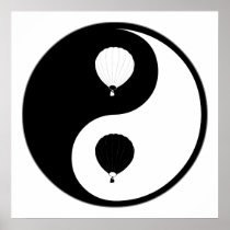 Yin Yang Ballooning Poster
