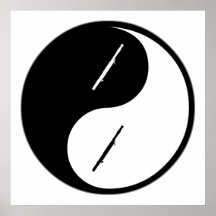 Yin Yang Bassoon Posters