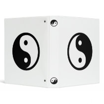 Yin Yang 3 Ring Binder