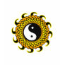 Yin Yang Braided Sun