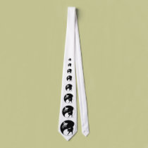 Yin Yang Bubbles Tie