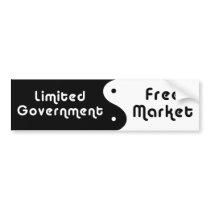 yin yang bumper sticker